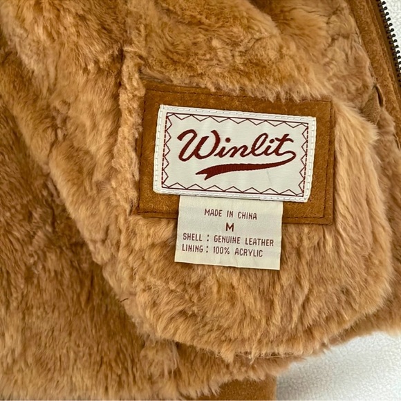 Winlit suede and faux fur jacket size M - Picture 6 of 6
